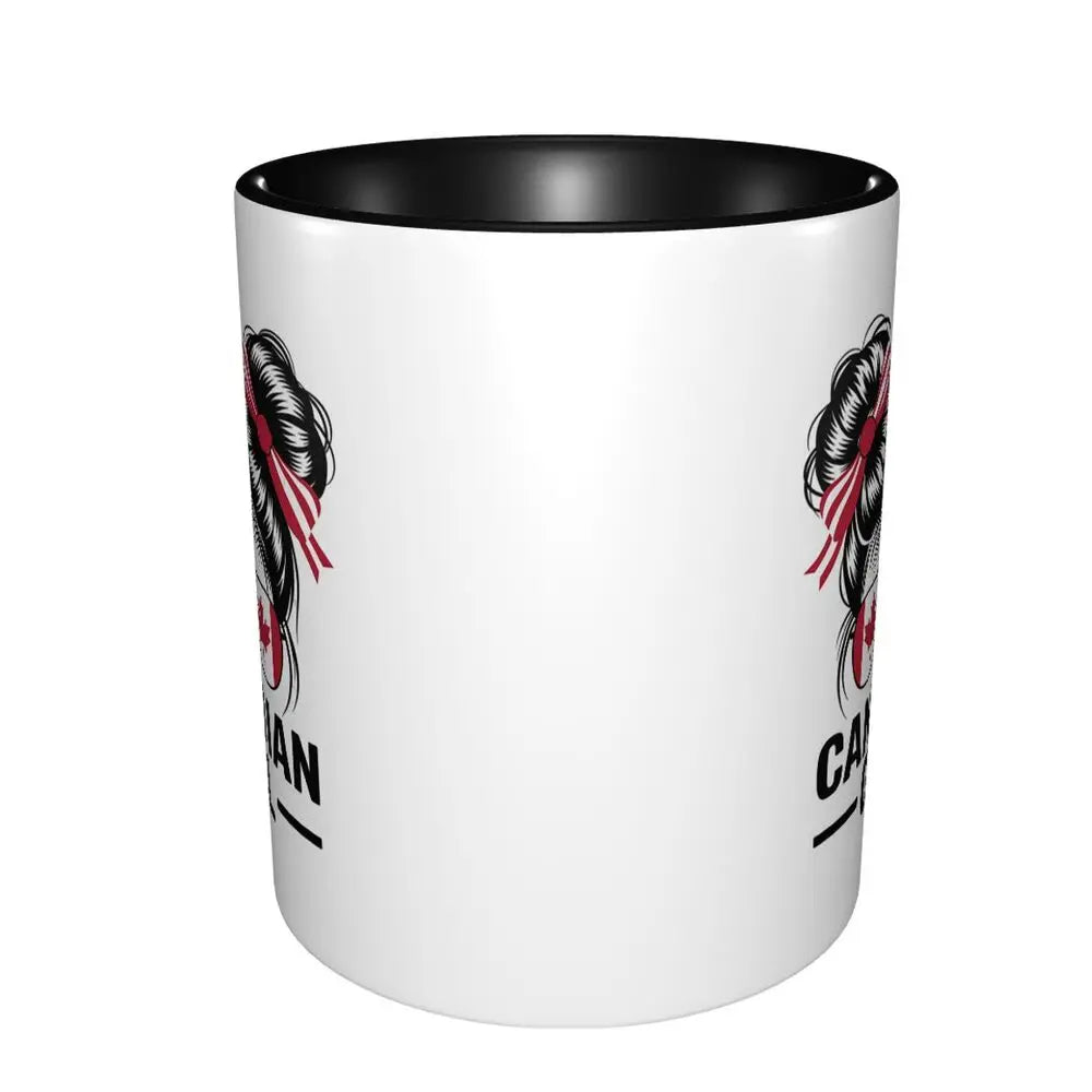 Canada Canadian Maple Leaf Roundel Mug Funny Ceramic Coffee Cups Tea Mugs Milk Cup Drinkware Gift for Friends