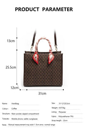 Carolina Herrera Letter Print Large Capacity Tote Bag | OWNLUXE