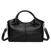 Soft Leather Crossbody Handbag - Casual Tote & Messenger Bag | OWNLUXE