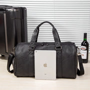 Spacious Leather Shoe-Compartment Travel Duffel Bag | OWNLUXE