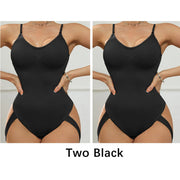 Medium Control Seamless Bodysuit Shaper – Wire‑Free