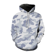Fashion 3D Printed Camouflage Pattern Hooded Sweatshirt | OWNLUXE