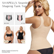 Tummy Control Tank Top Shapewear Seamless Compression Cami