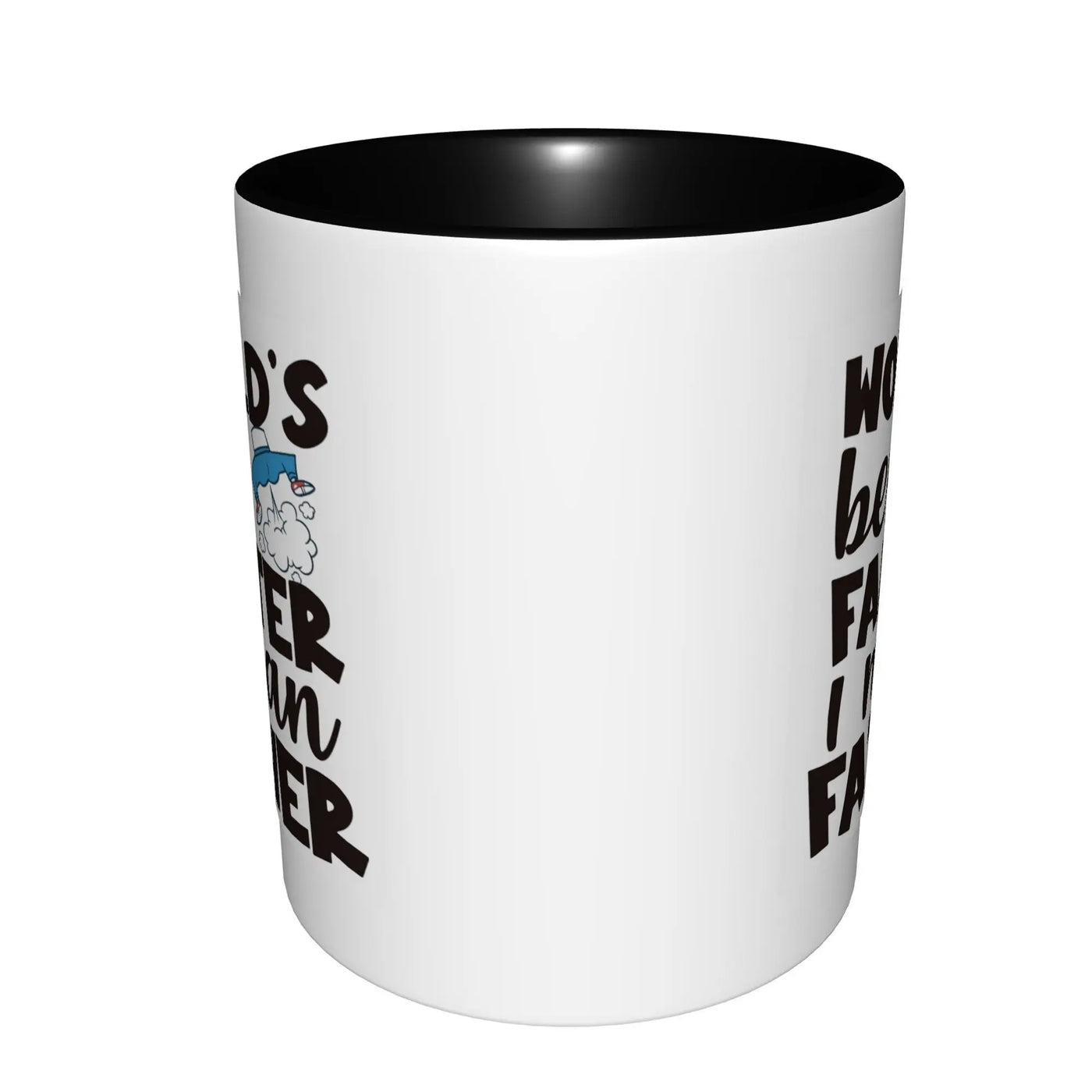 World’s Best Father Mug – 11 oz Ceramic with Black Handle