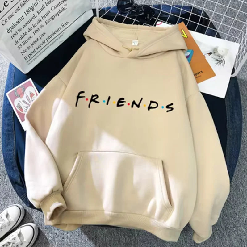 Women's Long Sleeve Hoodie (Beige) | OWNLUXE
