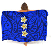 Floral Polynesian Swim Cover-Up | OWNLUXE