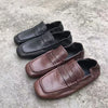 Leather Set Flat Loafers | OWNLUXE