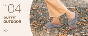 Women’s Fuzzy Orthopedic House Slippers with Arch Support