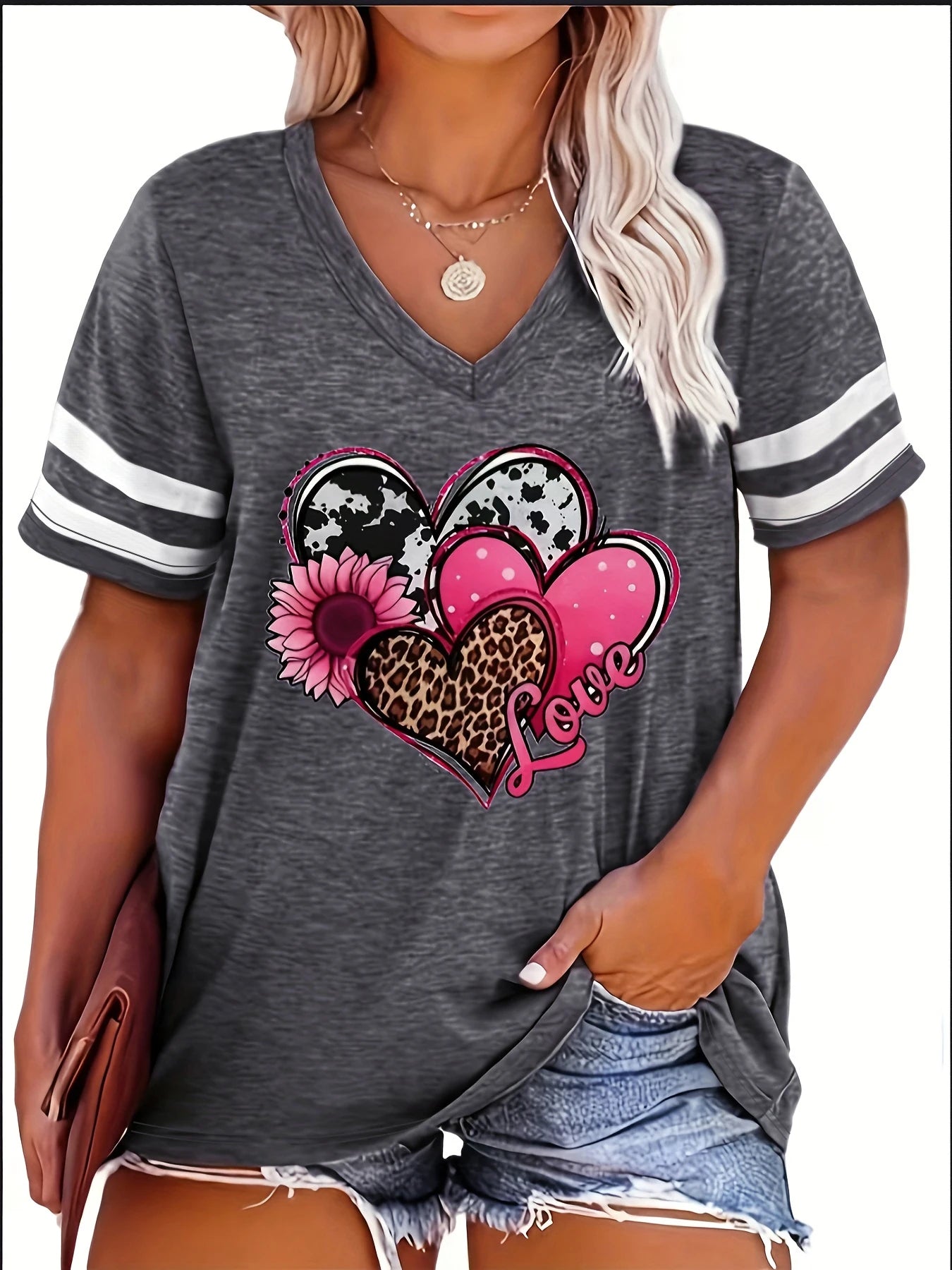 Plus Size Printed Summer Tunic – Breezy Knit