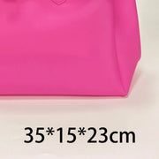 Spacious PVC Transparent Handbag | OWNLUXE