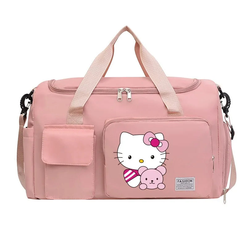 🎀 Hello Kitty Travel Duffle Bag | Sac de voyage Hello Kitty