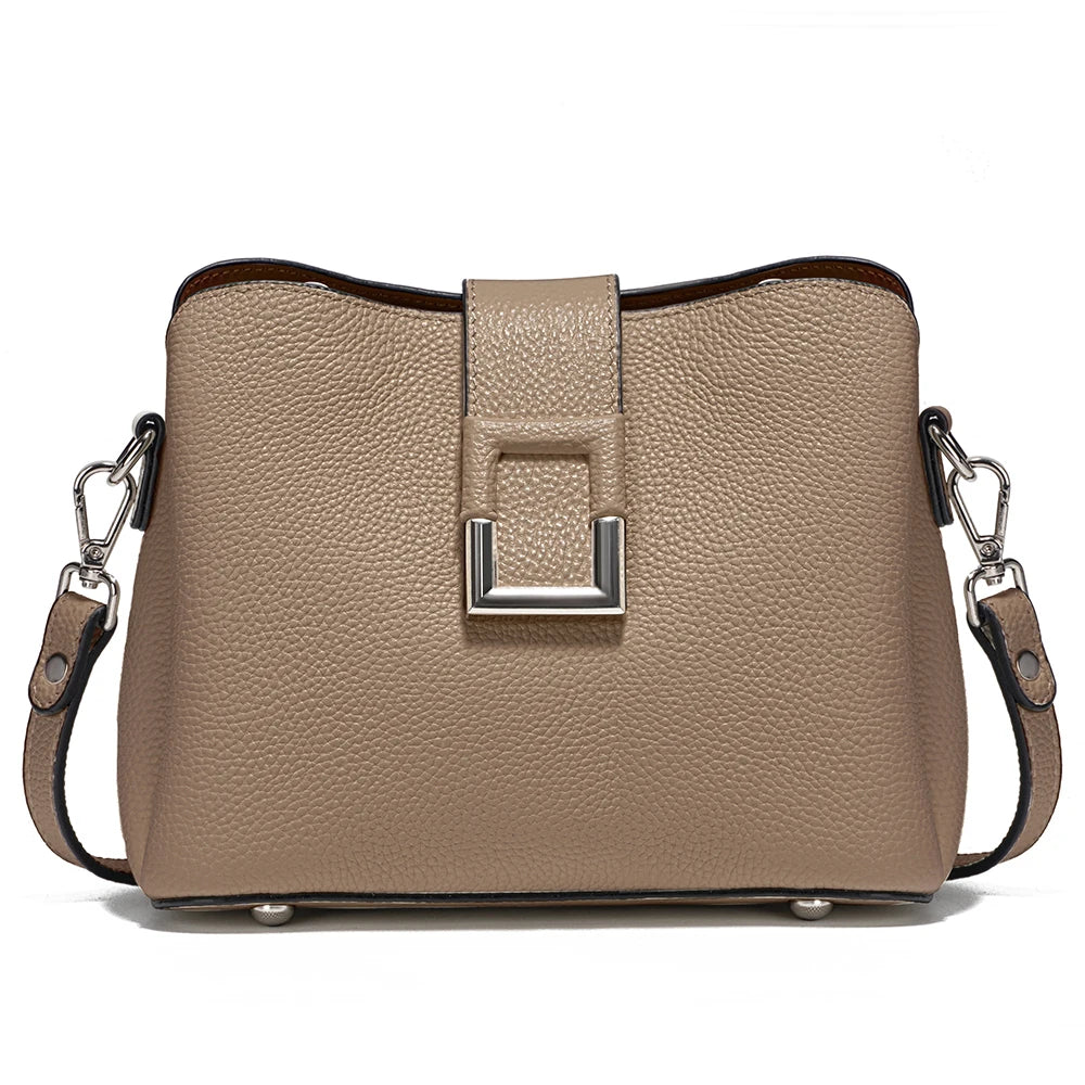 Genuine Leather Shoulder Bag | OWNLUXE