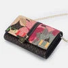 CH Letter Printed Premium PU Leather Shoulder Bag | OWNLUXE