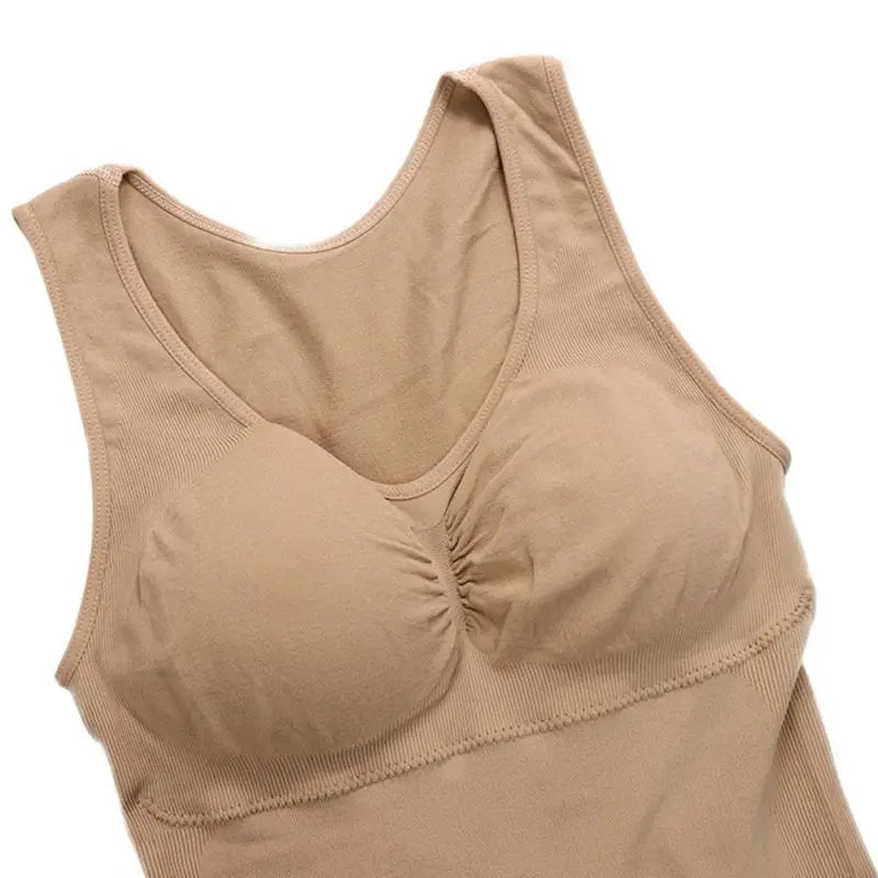 Padded Vest Tank Top | OWNLUXE