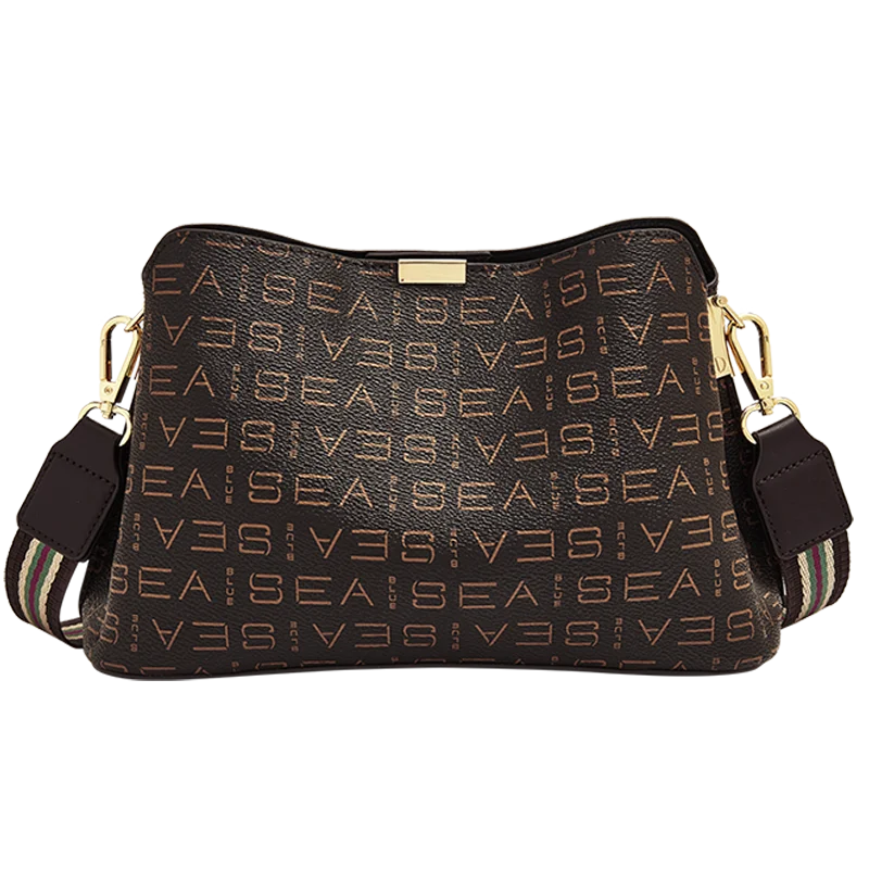 Spacious Leather Retro Bucket Bag | OWNLUXE