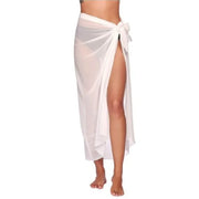 Chiffon Wrap Sheer Swim Cover-Up | OWNLUXE