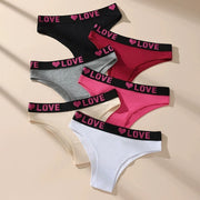 6-Piece Cotton G-String Set | OWNLUXE