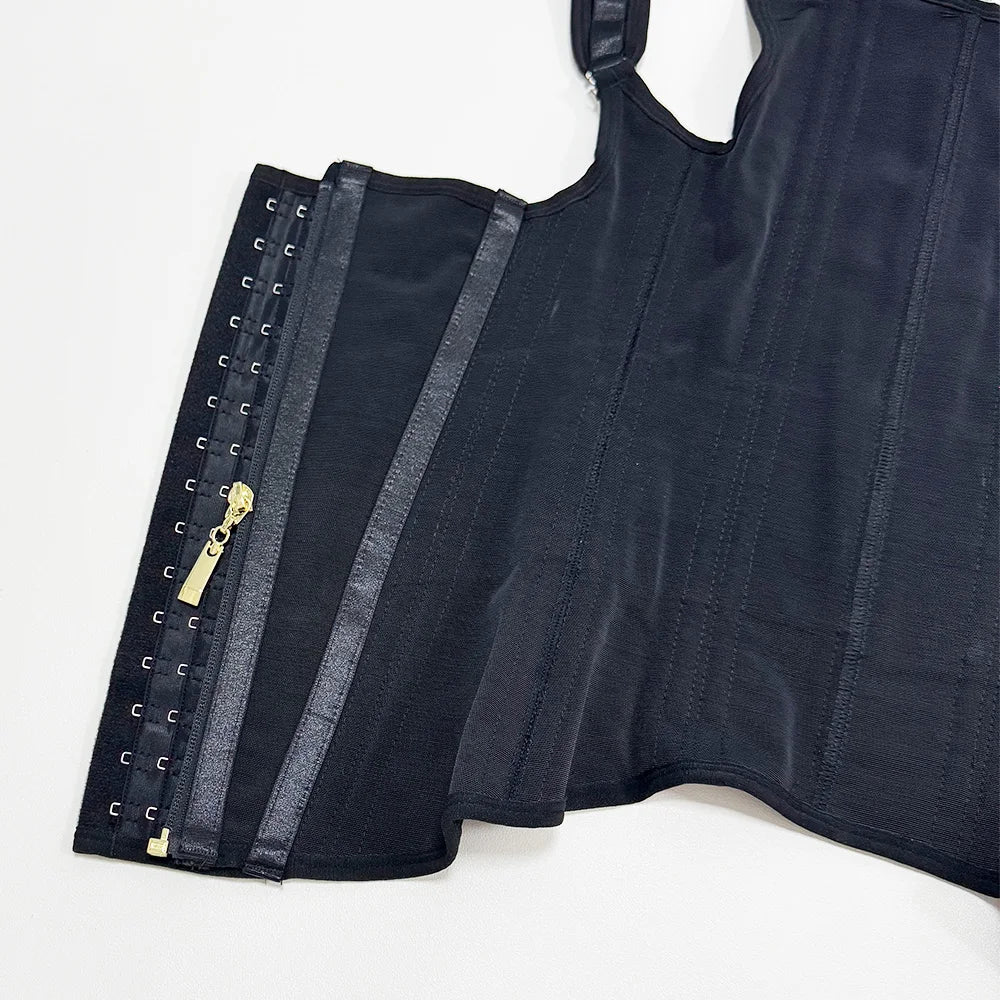 Colombian Waist Trainer Vest Body Shaper – Double Control