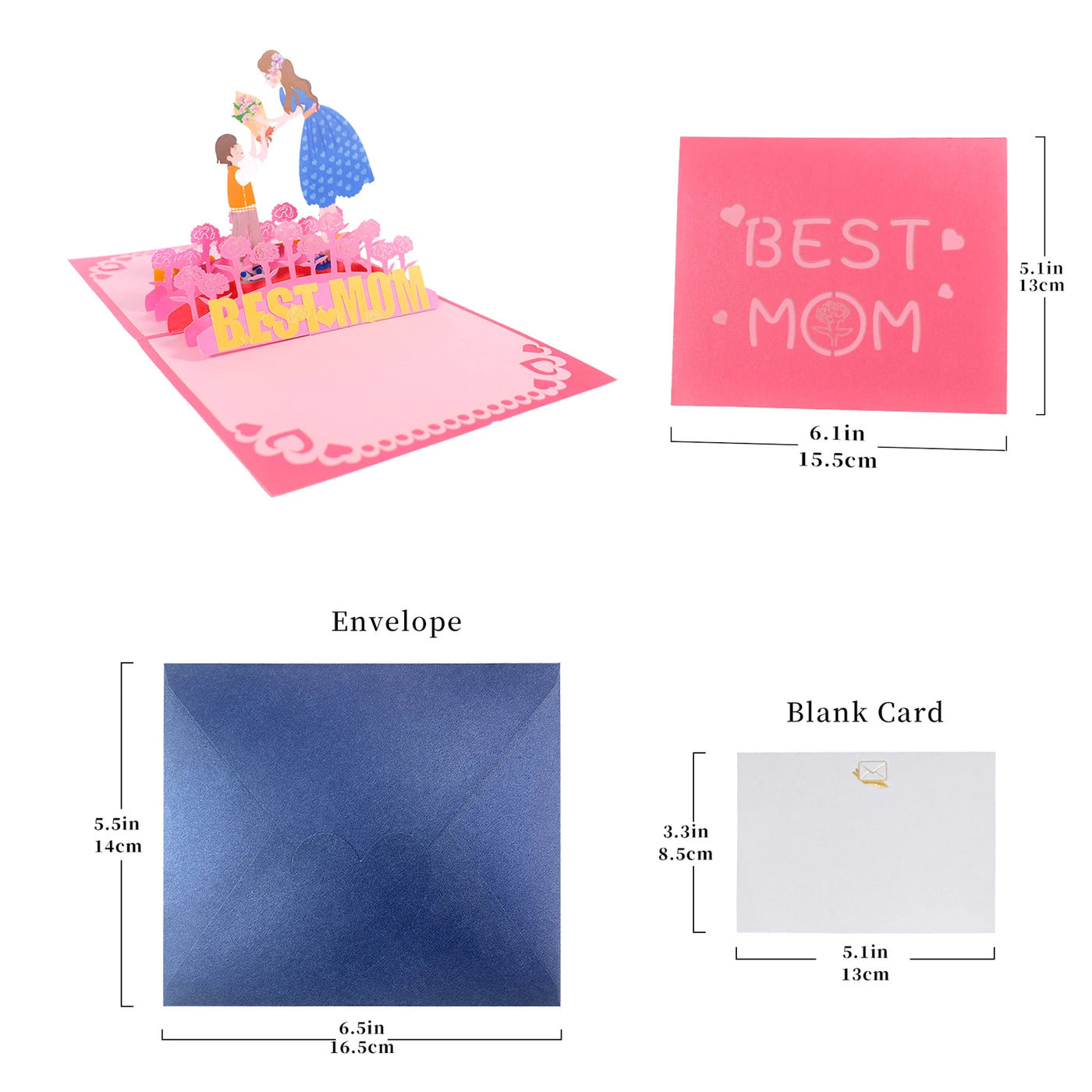 3D Pop-Up Mother's Day Card — Greeting Card for Mom | OWNLUXE