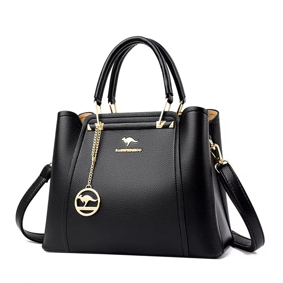 Stylish Patchwork Tote Bag - Soft Microfiber & Chic Sequins