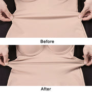 Shapewear Slip Dress with Bra – Tummy Control Body Shaper