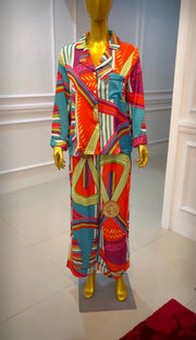 Two-Piece Satin Pajama Set (Short) – Shop at OWNLUXE