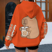 Long-Sleeve Cartoon Sweater | OWNLUXE