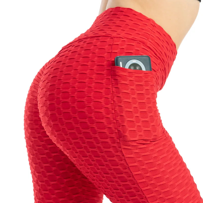 Pocket Running Biker High-Waist Leggings | OWNLUXE