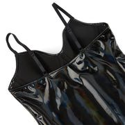 PU Leather Bodysuit Shapewear - Full Body Shaper Tummy Control | OWNLUXE