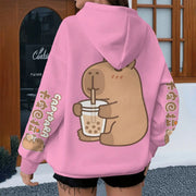 Long-Sleeve Cartoon Sweater | OWNLUXE