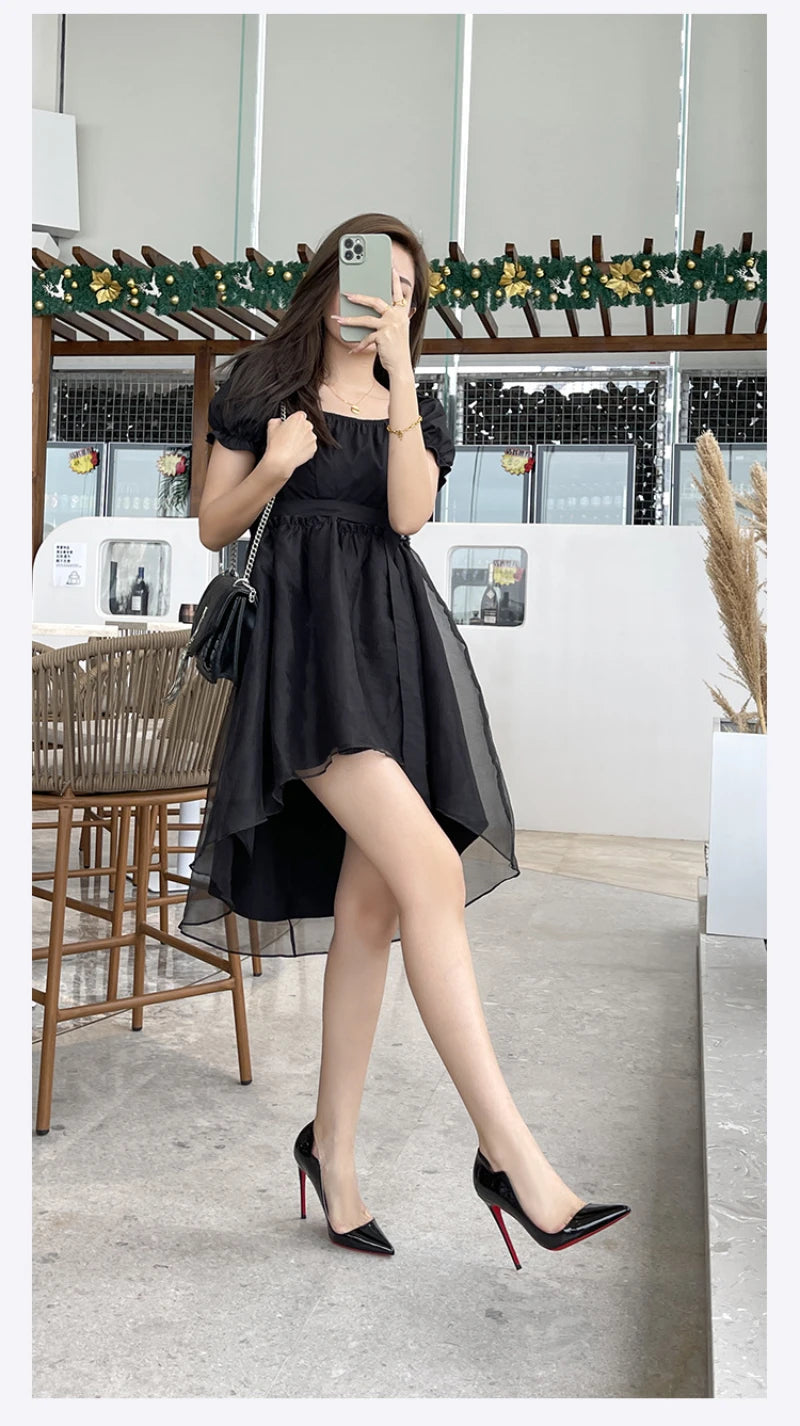 Women’s Black Pointed Toe Stiletto High Heels