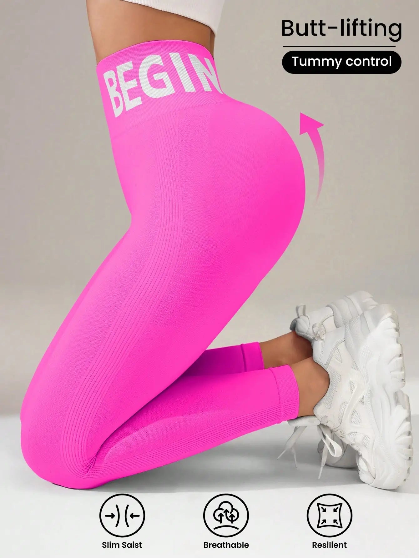 Seamless Yoga Butt-Lifting Leggings | OWNLUXE