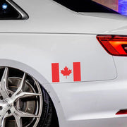 Canada Flag Car Sticker – Waterproof PVC Decal