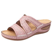 Women's Open Toe Platform Wedge Sandals – Shop at OWNLUXE