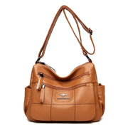 Stylish Patchwork Tote Bag - Soft Microfiber & Chic Sequins