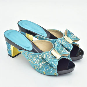 Elegant Italian-Inspired Shoe & Matching Bag Set – Party & Wedding Collection