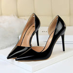 Load image into Gallery viewer, Women&#39;s High Heel Pointed Toe Pumps Slip On Fashion Stilettos
