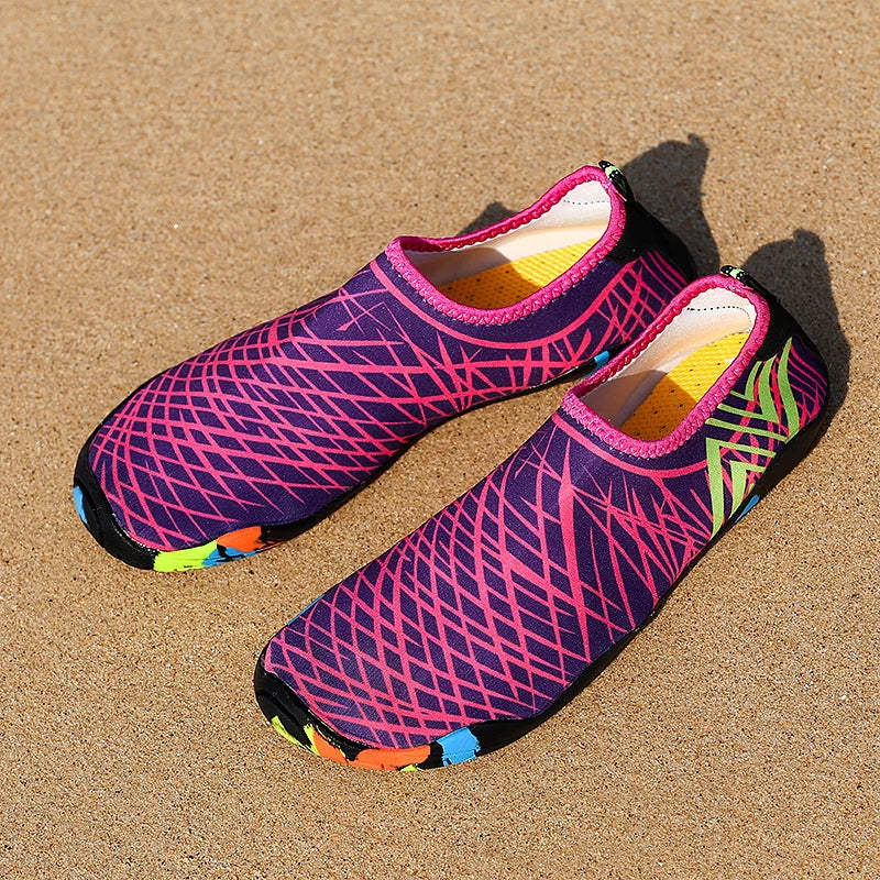 Unisex Quick-Dry Barefoot Water Shoes (Purple) | OWNLUXE