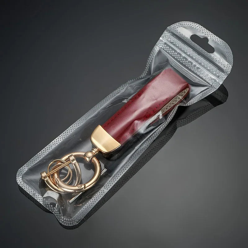 Custom Leather Keychain With Gift Box Personalized Logo | OWNLUXE