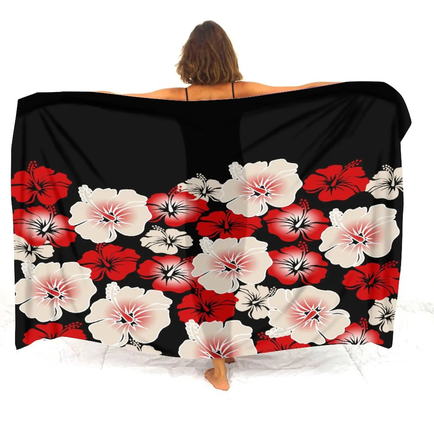 Floral Polynesian Swim Cover-Up | OWNLUXE