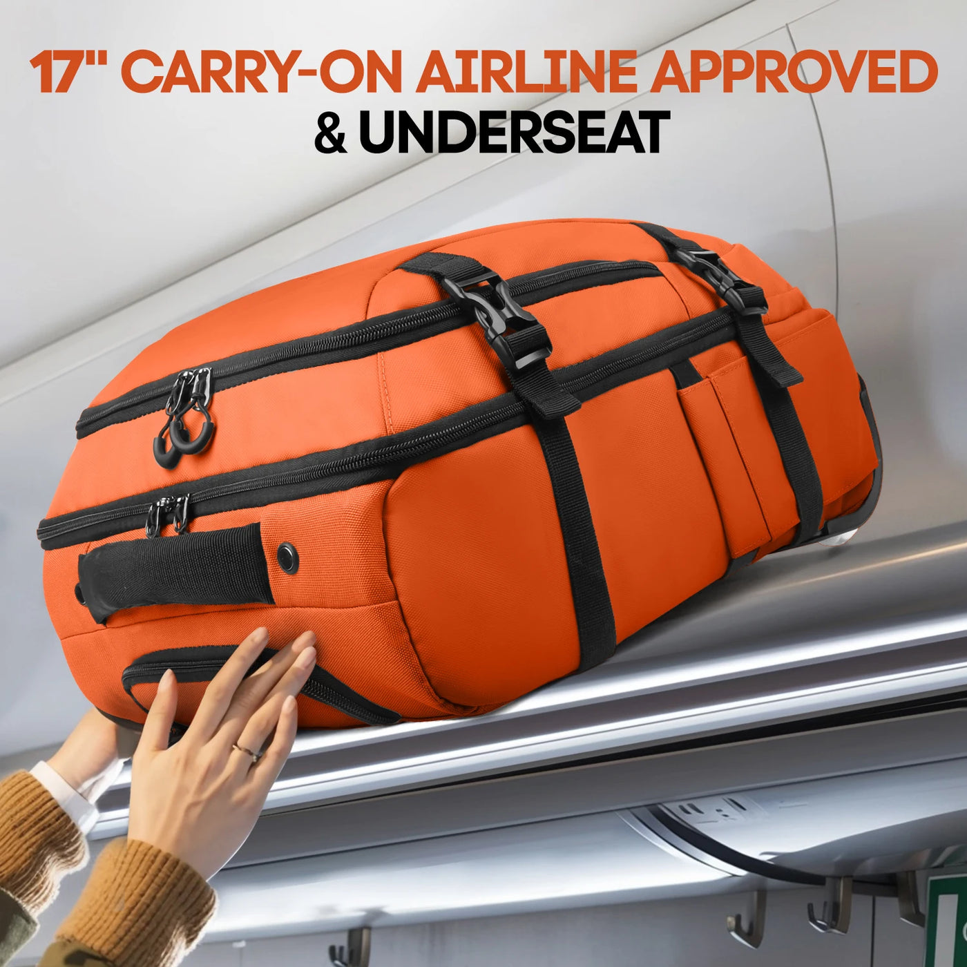 Compact Carry-On Luggage – Lightweight & Waterproof