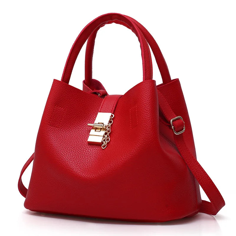 Women's Leather Crossbody Handbag – Luxury Designer Shoulder Bag