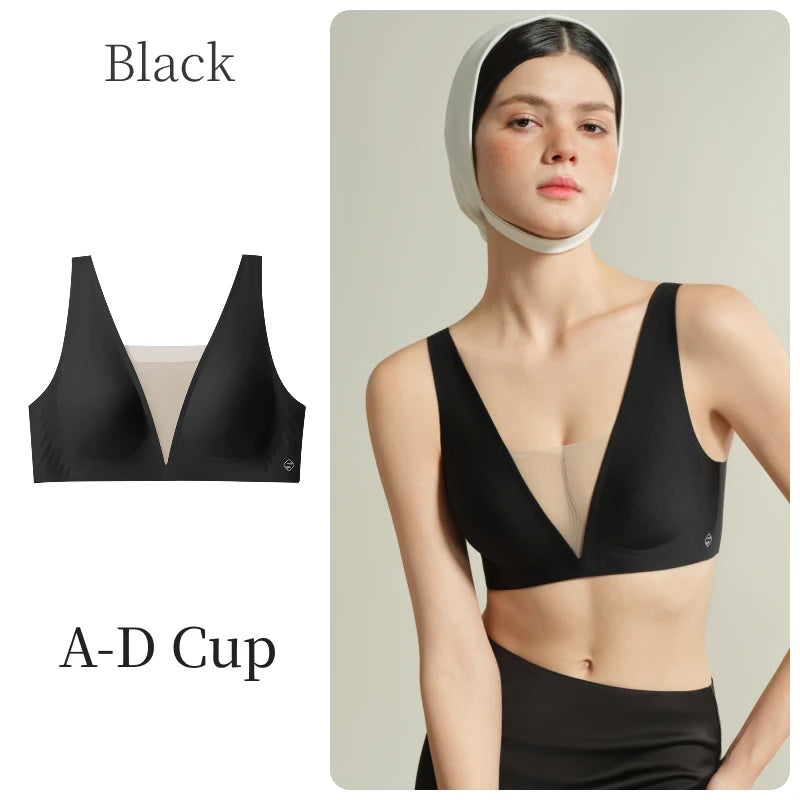 Women's Seamless Push Up Mesh Bra | OWNLUXE
