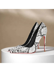 Women's High-Heel High Heels (Black & Gold) | OWNLUXE