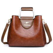 Soft Vintage Convertible Tote Bag - Crossbody Handbag for Women