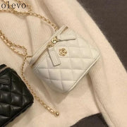 PU Leather Quilted Crossbody Bag – Shop at OWNLUXE