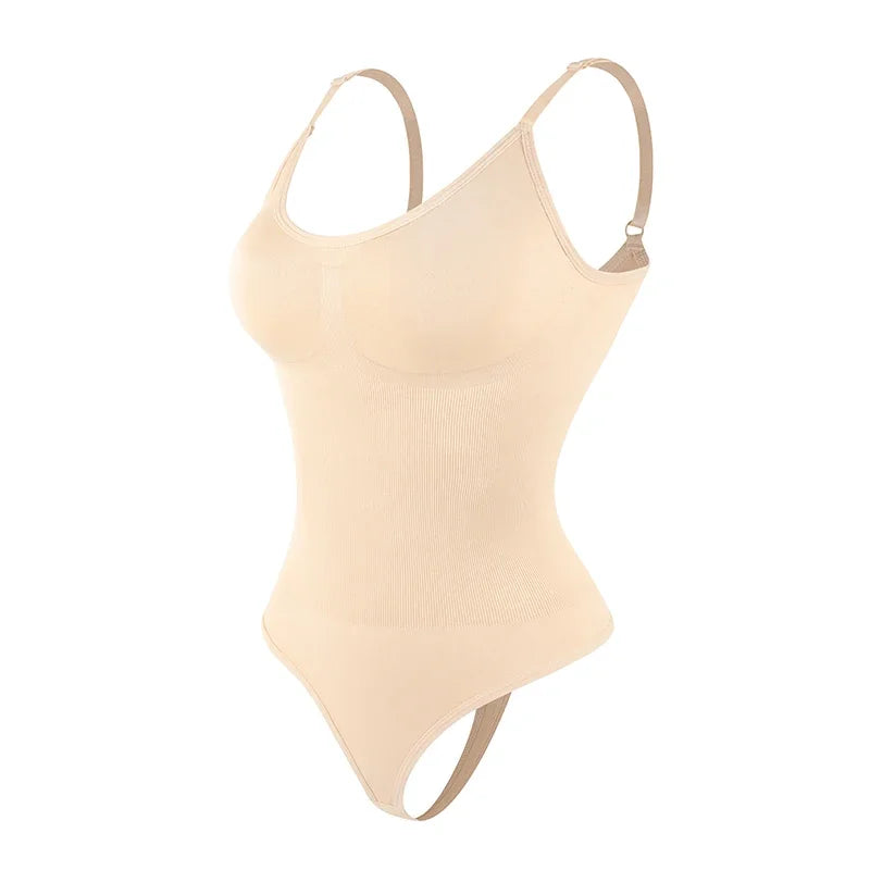 Shapewear Bodysuit Thong Full Body Shaper Tummy Control