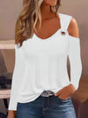 Women's V-Neck Plus-Size T-Shirt | OWNLUXE