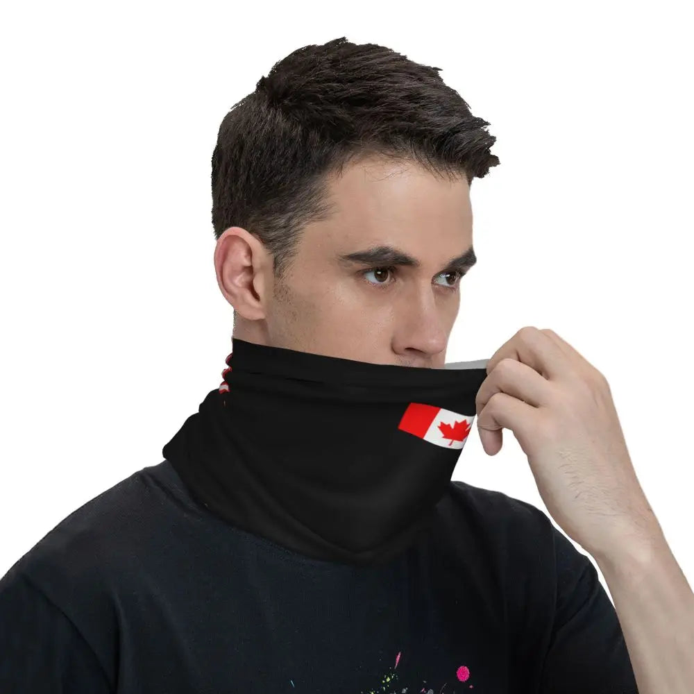 Canadian Flag Maple Leaf Neck Gaiter | OWNLUXE