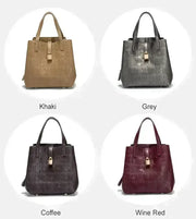 Large Capacity Letter Handbag - Classic Fashion Shoulder Bag